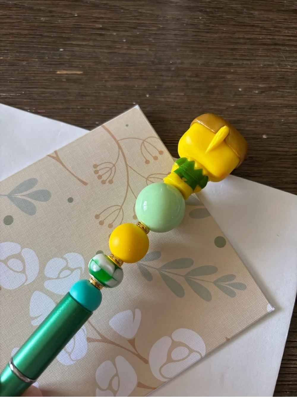 Marvel: Thor: Loki handmade beaded pen